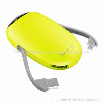 Power Bank, 6,000mAh Capacity